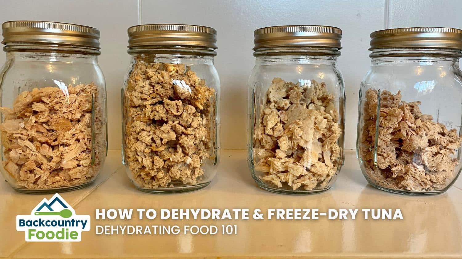 Backcountry Foodie Blog How to Dehydrate Canned Tuna