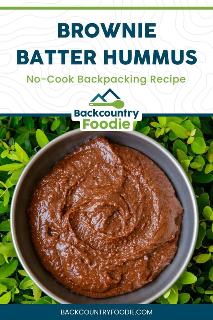 Brownie batter hummus