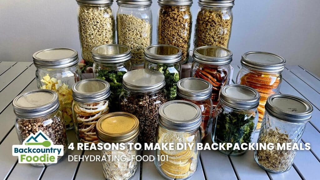 Backcountry Foodie Top 4 Reasons to Dehydrate Your Backpacking Meals Dehydrating Food 101 blog thumbnail
