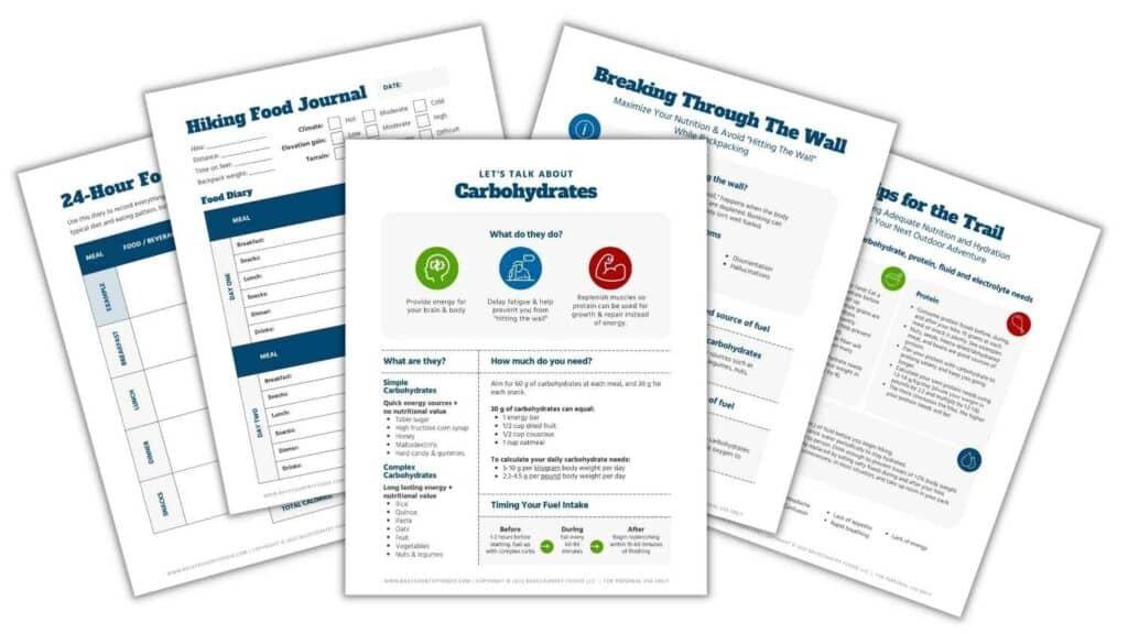 Dont Just Eat Eat Well Masterclass tip sheets collage