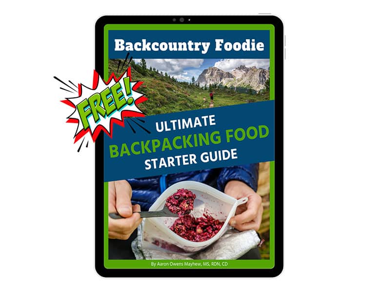 Ultimate Backpacking Food Starter Guide Cover Image