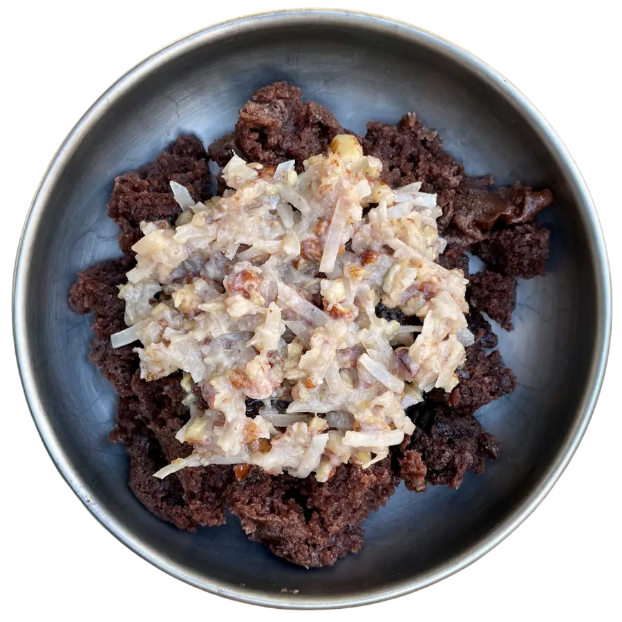German Chocolate Cake in a Bag featured recipe thumbnail