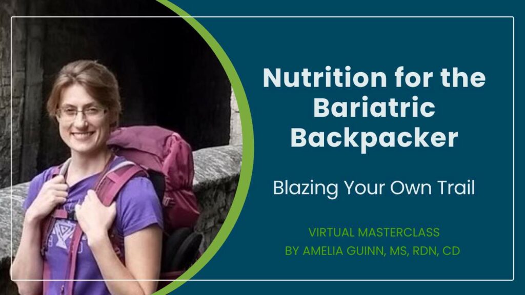 Nutrition for the Bariatric Backpacker Cover Image new branding