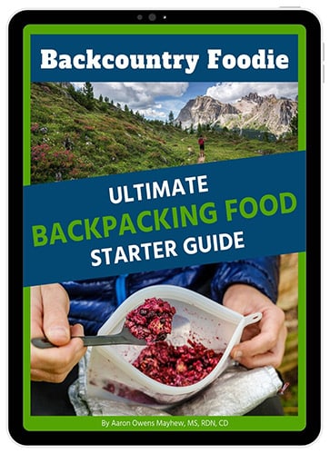 ultimate backpacking food starter guide screenshot