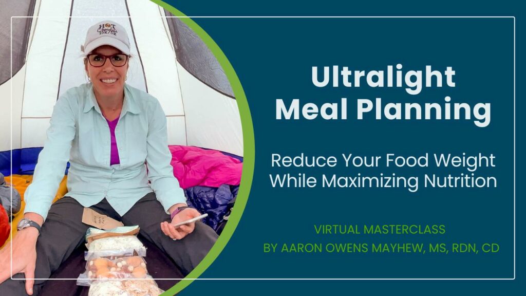 Ultralight Meal Planning Masterclass Cover Image new branding