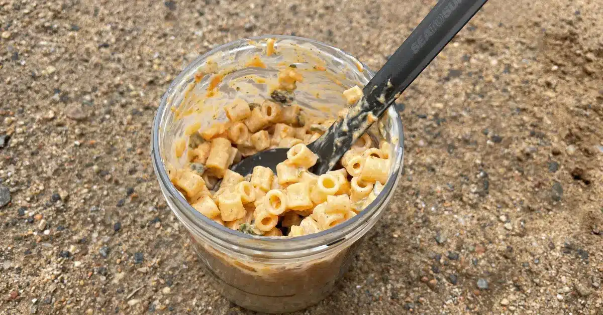 buffalo pasta salad social media image thumbnail