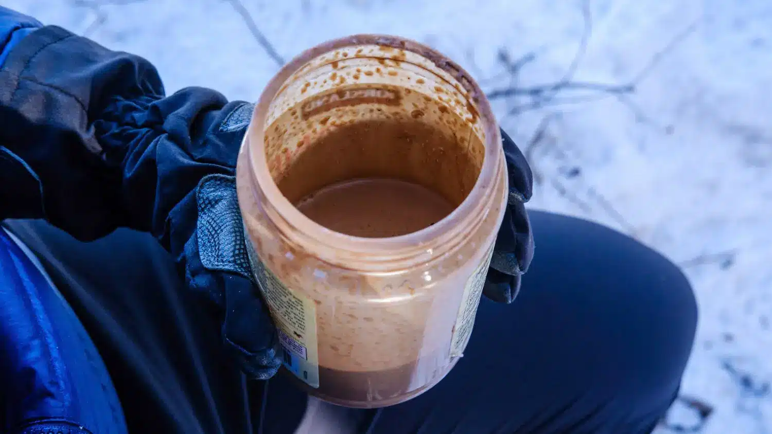 chocolate pb protein shake blog thumbnail image jar