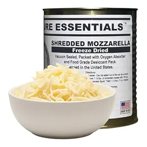 future essentials freeze dried mozzarella cheese