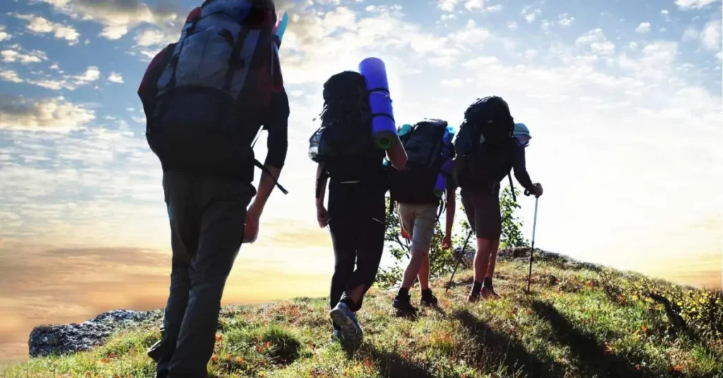 keto backpacking social media image