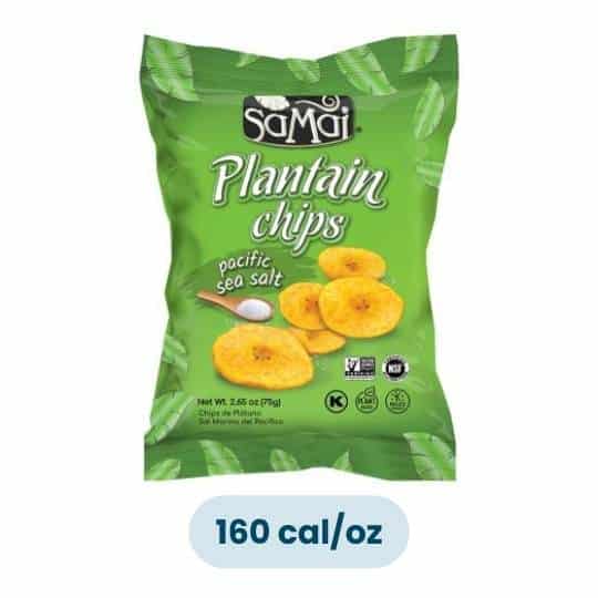 samai plantain chips 160 cal oz